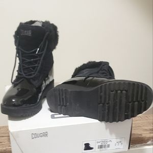 Cougar winter boot, sz 10, black